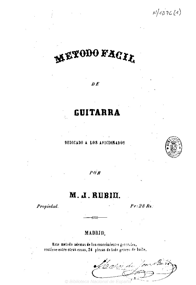 Método fácil de guitarra - classical guitar sheet music - CGLIB.ORG