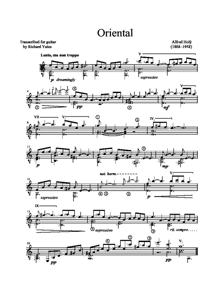 Holy. Alfred - Oriental - Classical Guitar Library Classical Guitar ...