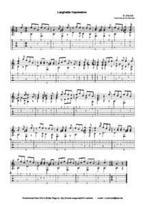 Carulli. Ferdinando - Siciliana -  Classical Guitar Sheet