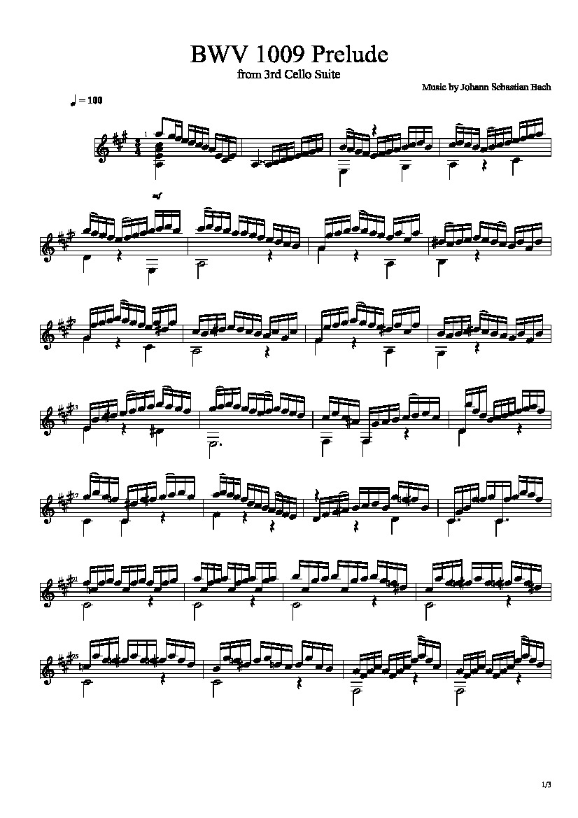 Иоганн бах прелюдия. BWV 1009. Prelude by Bach.