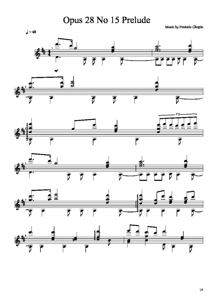 chopin prelude 28 no 15 chopin prelude 28 no 15