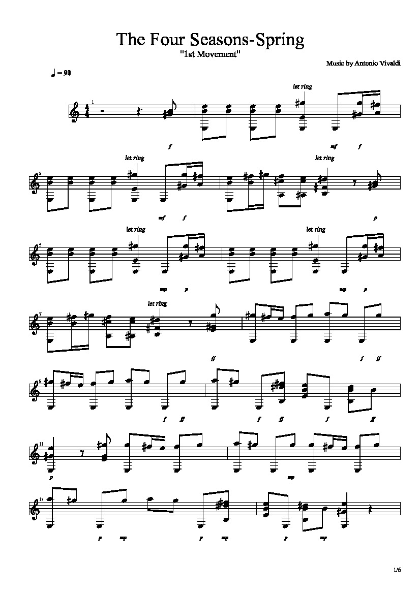 spring vivaldi spring vivaldi